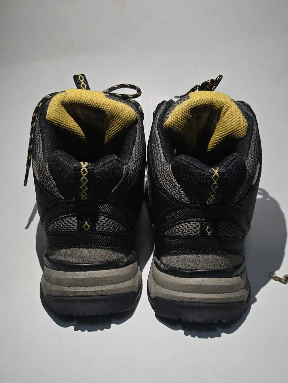 ​Eddie Bauer Redlodge Mid Hiking Boots Mens 11 Brown Waterproof Trail Shoes